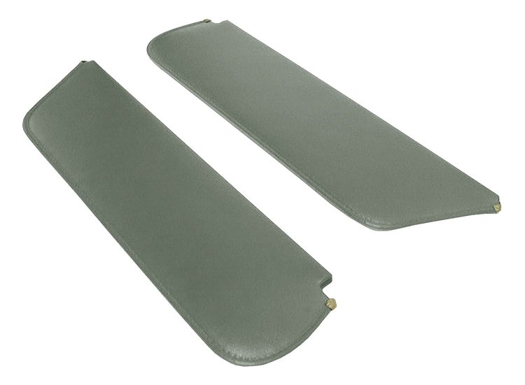 Sun Visors for 1947-1954 Chevrolet/GMC Truck [Madrid Grain Vinyl, Medium Gray]