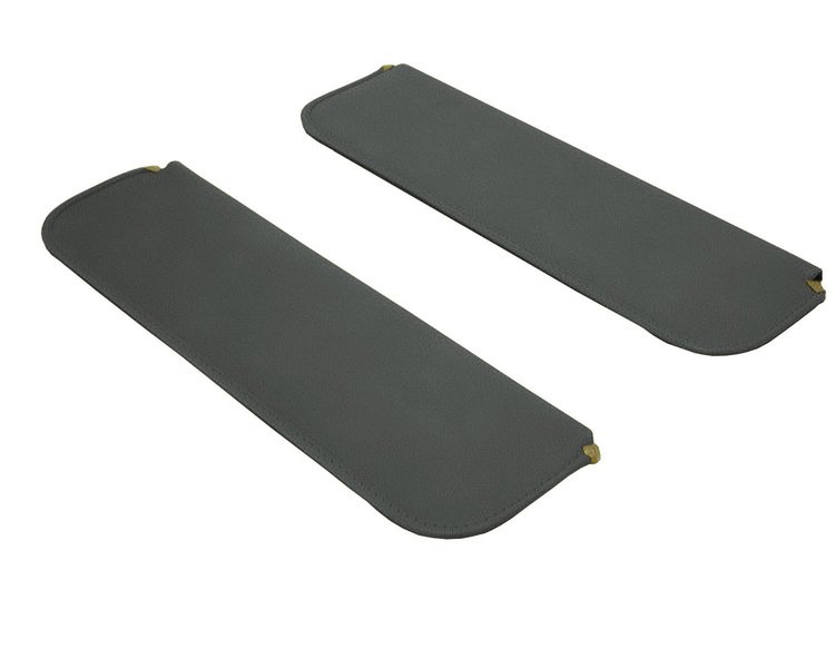 Sun Visors for 1955-1959 Chevrolet/GMC Truck [Madrid Grain Vinyl, Charcoal]