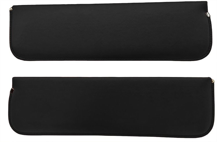 Sun Visors for 1960-1966 Chevrolet/GMC Truck [Madrid Grain Vinyl, Black]