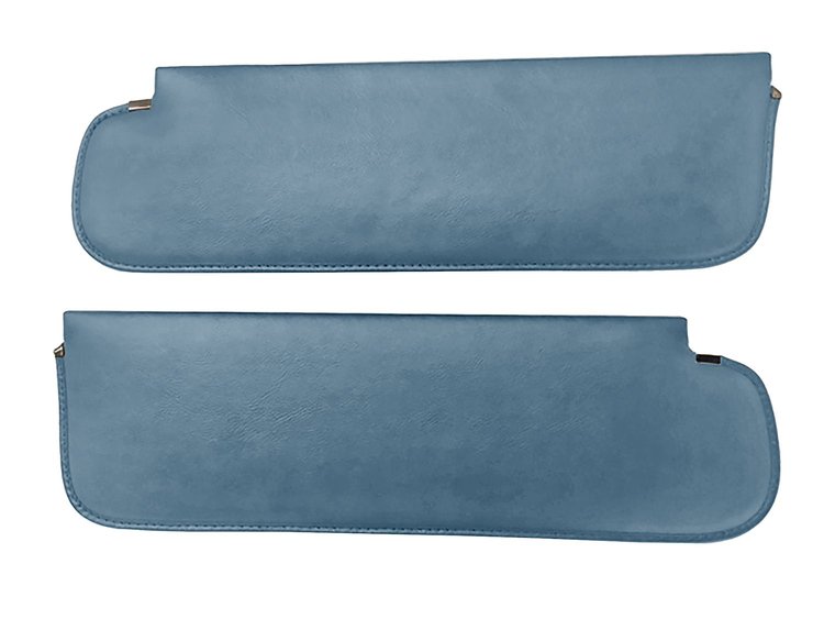 Sun Visors for 1967-1968 Chevrolet/GMC Truck [Madrid Grain Vinyl, Light Blue]