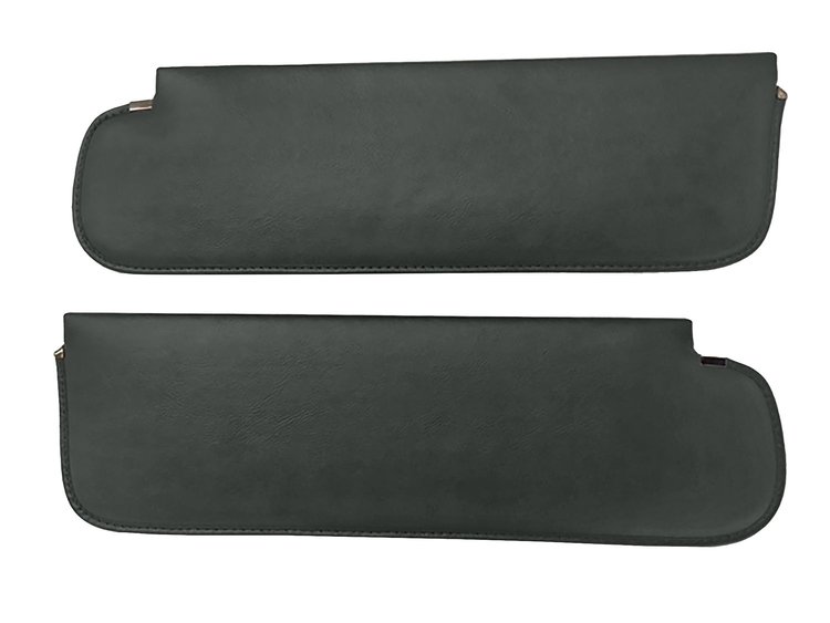 Sun Visors for 1969-1972 Chevrolet/GMC Truck, Blazer, Jimmy, Suburban [Madrid Grain Vinyl, Charcoal Gray]