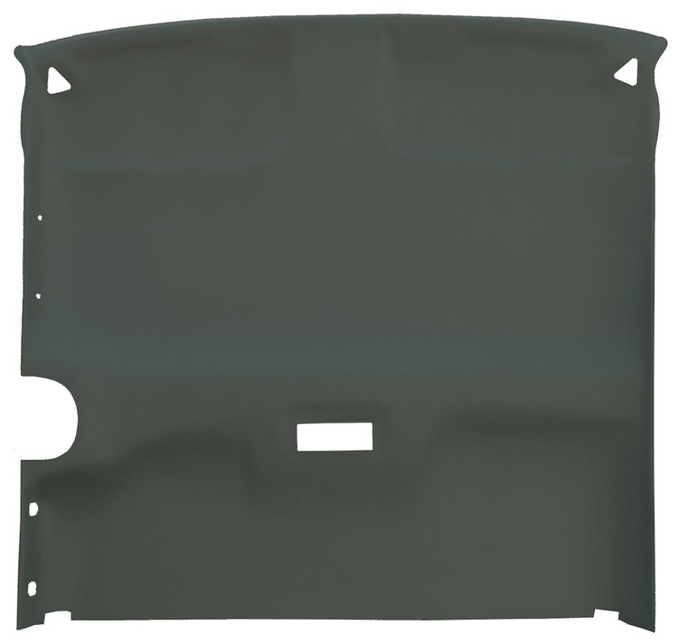 Vacuum Formed ABS Plastic Headliner for 1996-1999 Chevrolet/GMC 3-Door Extended Cab Truck [Foam Backing, Medium Dark Gray]