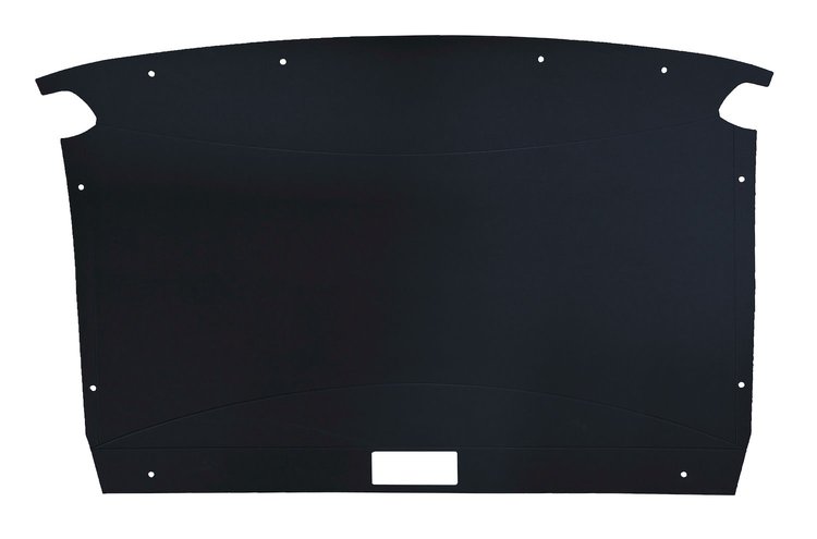 OE-Style Pressboard Headliner for 1988-1999 Chevrolet/GMC Standard Cab Truck [Vinyl w/Foam Backing, Black]