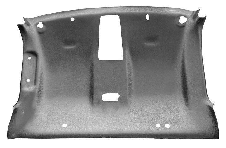ABS Plastic Headliner for 1999-2006 Chevrolet/GMC 2-Door Standard Cab Truck [Overhead Console, Uncovered/Bare]