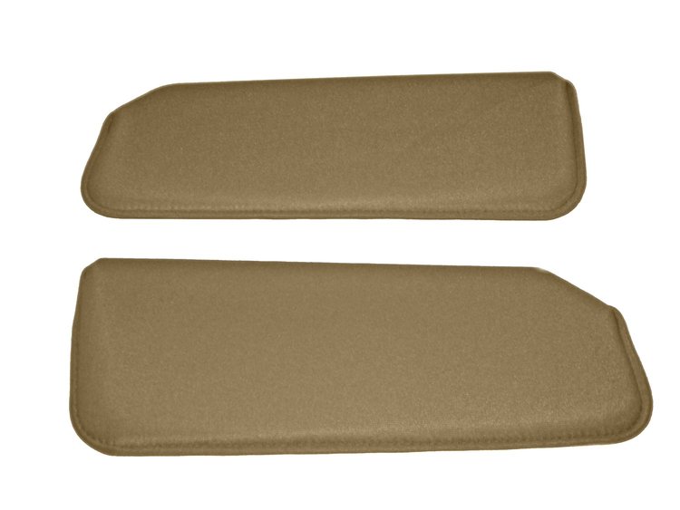 Sun Visors for 1988-1998 Chevrolet/GMC Truck [Madrid Grain Vinyl, Palomino/Light Buckskin]