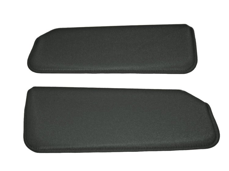 Sun Visors for 1988-1998 Chevrolet/GMC Truck [Madrid Grain Vinyl, Charcoal]