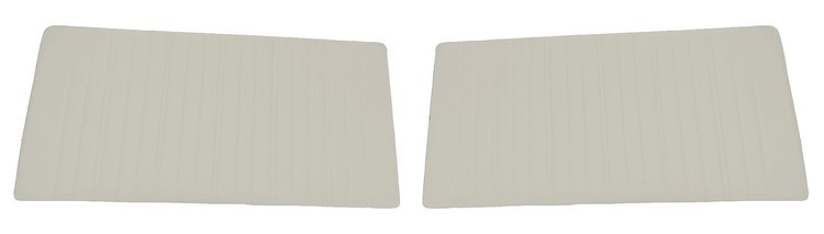 Front Door Panel Inserts for 1967-1972 Chevrolet/GMC Truck [Vertical Seams, Oxen and Madrid, Off White]
