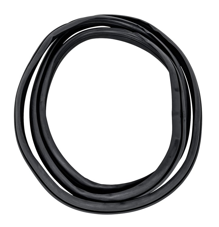 Windshield Glass Seal Fits Select 1973-1991 Chevrolet, GMC Truck and SUV [w/Trim Groove for Lock Strip]
