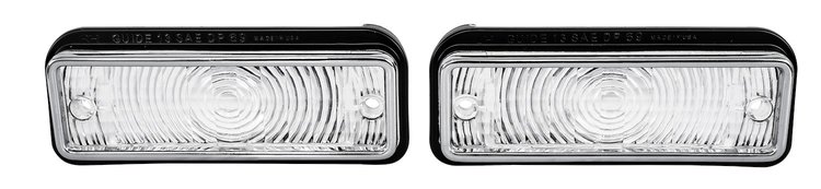 Parking Light Lenses for 1969 Chevrolet Chevelle, El Camino [Clear]