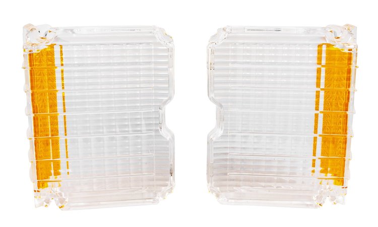 Parking Light Lenses for 1972 Chevrolet Chevelle [Clear]