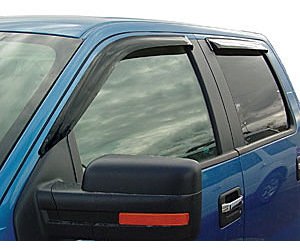 In-Channel Window Visors for Jeep Side Windows