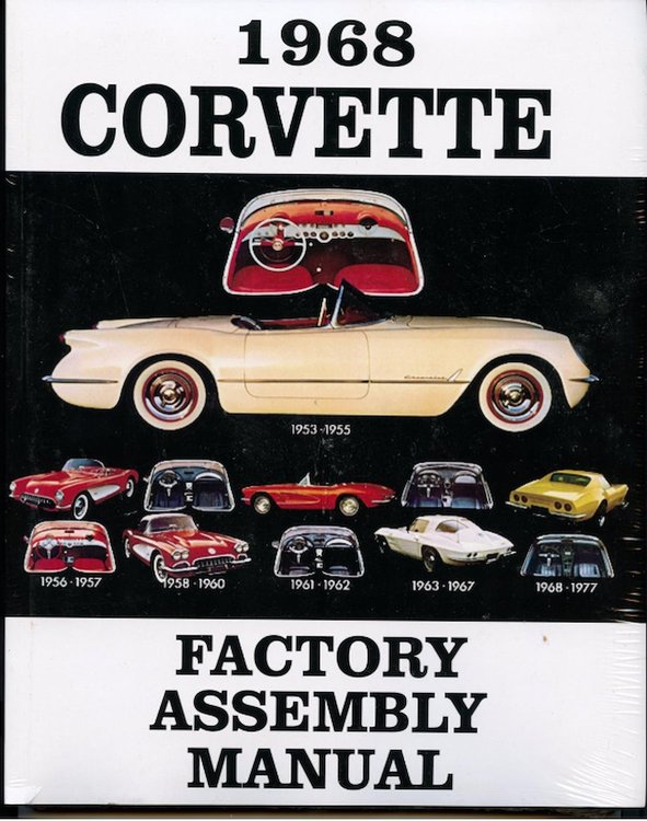 Factory Assembly Manual for 1968 Chevrolet Corvette
