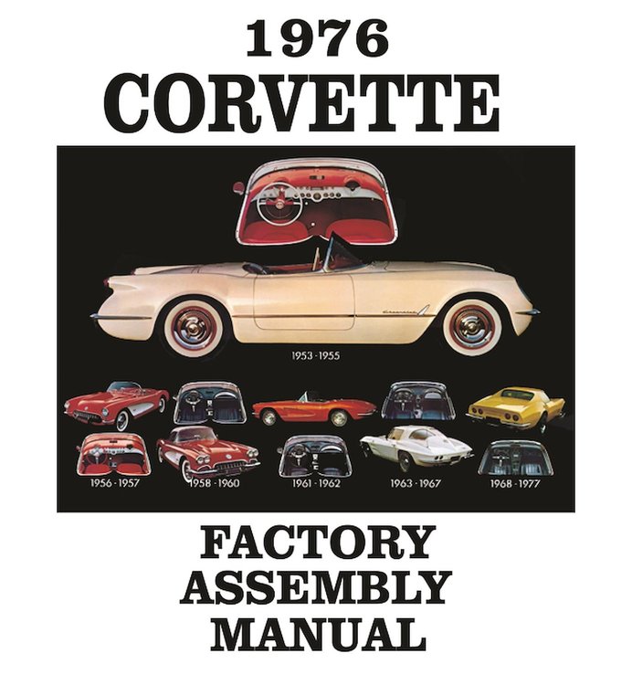 Factory Assembly Manual for 1976 Chevrolet Corvette