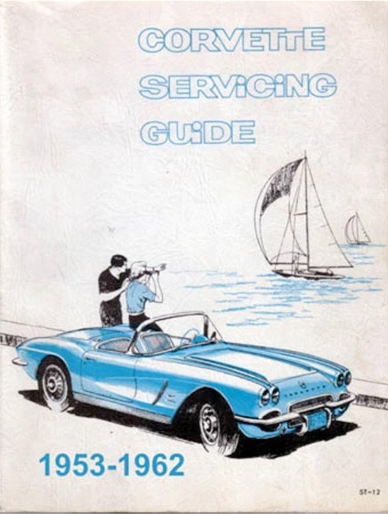 Shop Manual for 1953-1962 Chevrolet Corvette