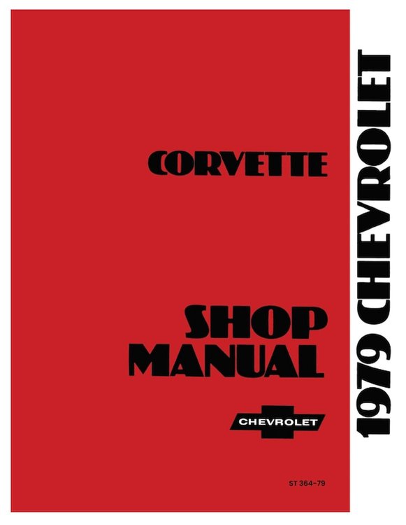 Shop Manual for 1979 Chevrolet Corvette