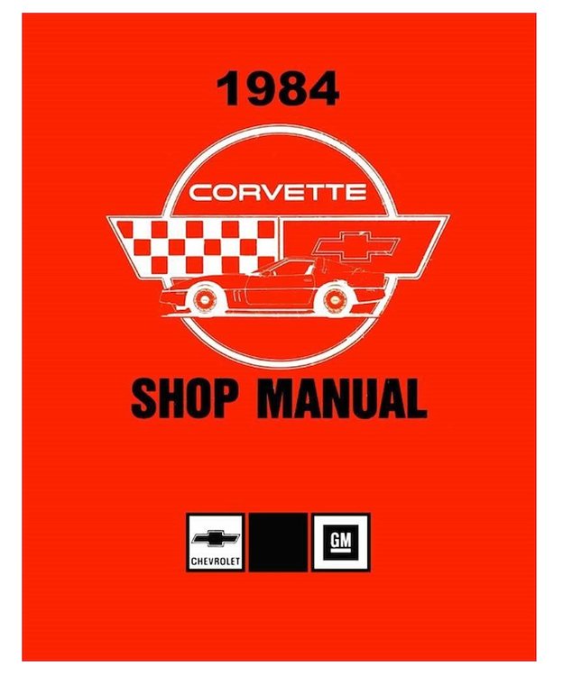 Shop Manual for 1984 Chevrolet Corvette