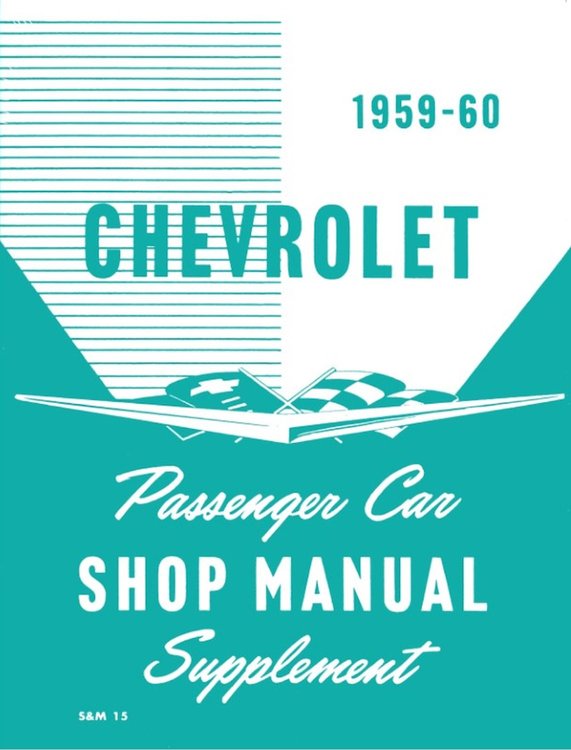 Shop Manual for 1959-1960 Chevrolet Passenger Cars [Supplement]