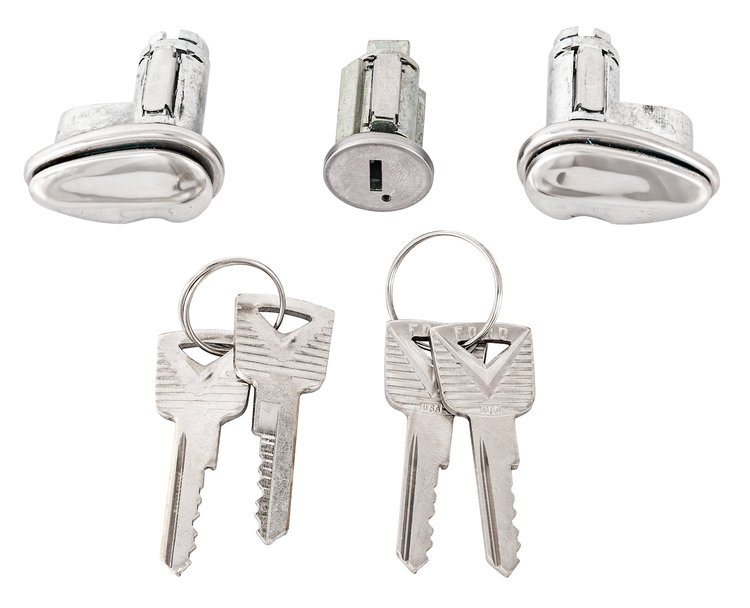 Ignition & Teardrop Door Lock Set for 1960-1963 Ford Falcon