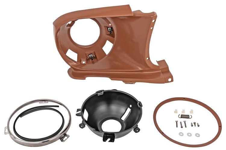 Headlight Bucket Assembly for1967-1968 Ford Mustang [Right/Passenger Side]