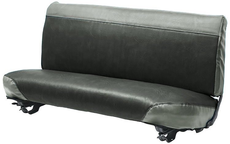 Bench Seat Upholstery for 1961-1966 Ford F-100/F-250/F-350 Standard Cab Truck [Light Gray Montana, Charcoal Sierra]