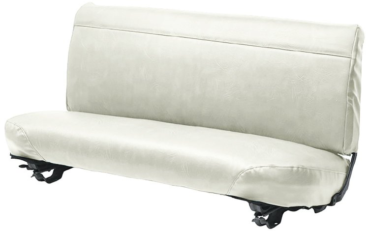 Bench Seat Upholstery for 1961-1966 Ford F-100/F-250/F-350 Standard Cab Truck [White Montana, White Sierra]