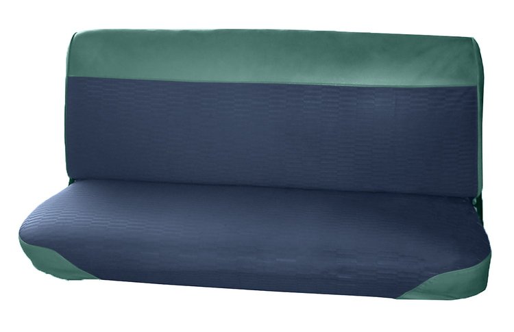 Bench Seat Upholstery for 1961-1966 Ford F-100/F-250/F-350 Standard Cab Truck [Light Turquoise Montana, Royal Woven Cloth]