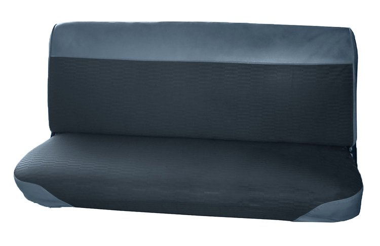 Bench Seat Upholstery for 1961-1966 Ford F-100/F-250/F-350 Standard Cab Truck [Light Blue Montana, Royal Woven Cloth]