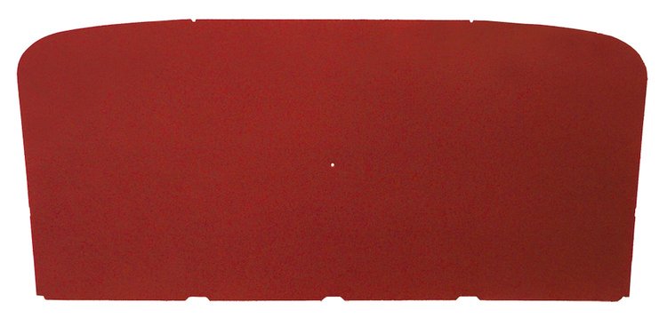 ABS Plastic Headliner for 1978-1979 Ford Bronco [Foambacked Corinthian Vinyl, Red]