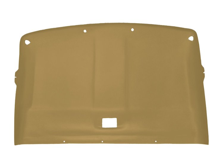 ABS Plastic Headliner for 1981-1996 Ford Bronco [Foambacked Cloth, Saddle]