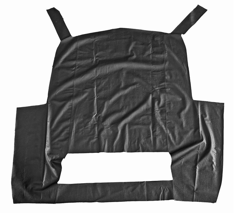 Vinyl Top Fits Select 1969-1972 Buick, Chevrolet, Pontiac Models [2-Door Hardtop/Sedan, Black]
