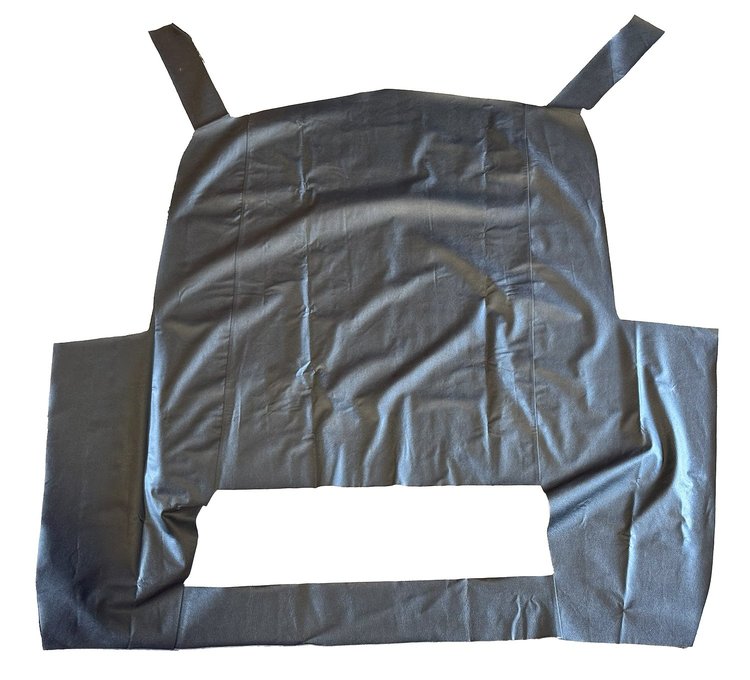 Vinyl Top Fits Select 1969-1972 Buick, Chevrolet, Pontiac Models [2-Door Hardtop/Sedan, Navy Blue]