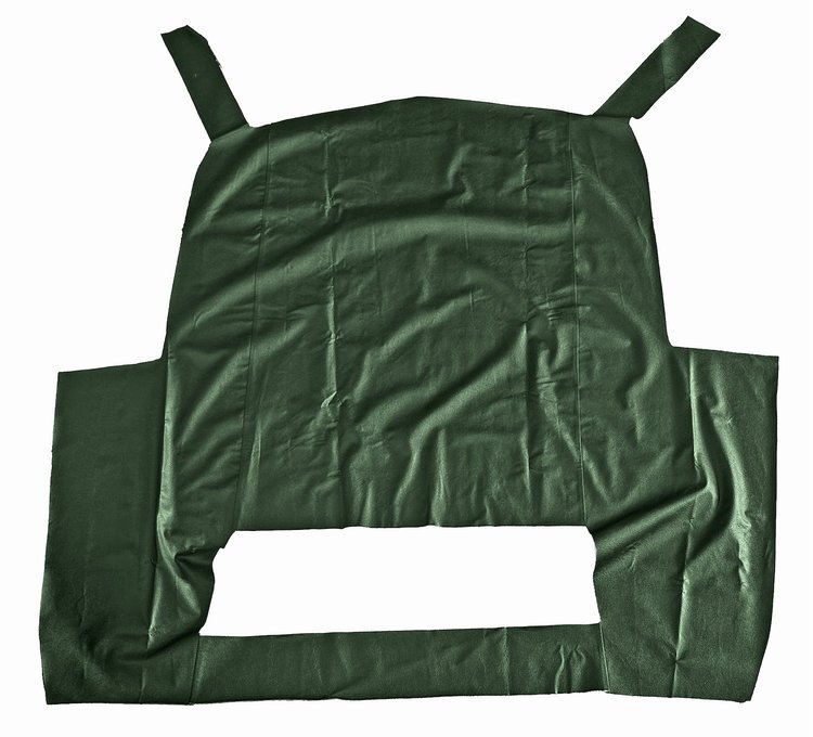 Vinyl Top Fits Select 1969-1972 Buick, Chevrolet, Pontiac Models [2-Door Hardtop/Sedan, Dark Green]