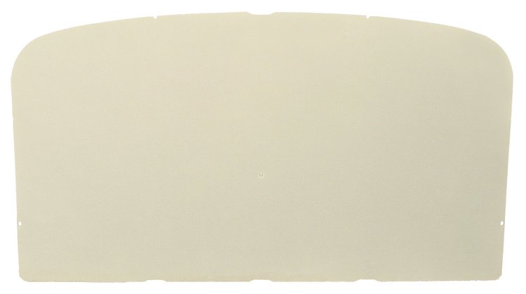 ABS Plastic Headliner for 1967-1972 Ford F-100, F-250 Standard Cab Truck [Foambacked Corinthian Grain Vinyl, Off White]
