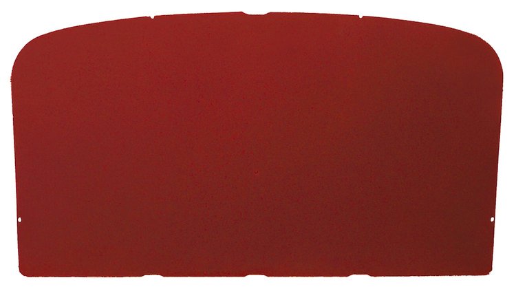 ABS Plastic Headliner for 1967-1972 Ford F-100, F-250 Standard Cab Truck [Foambacked Corinthian Grain Vinyl, Red]