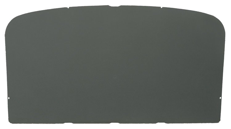 ABS Plastic Headliner for 1967-1972 Ford F-100, F-250 Standard Cab Truck [Foambacked Corinthian Grain Vinyl, Charcoal]