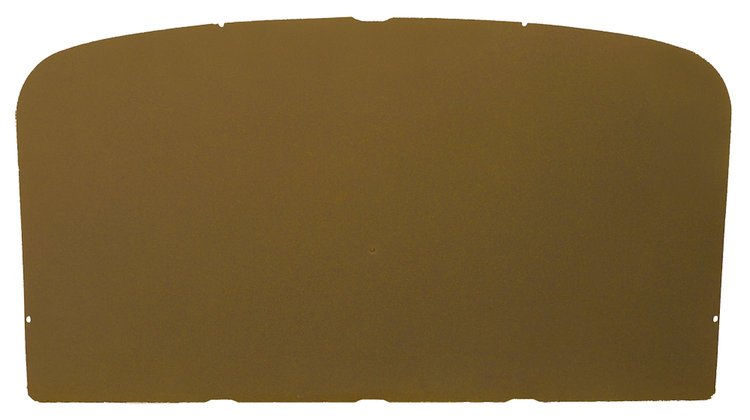 Pressboard Headliner for 1967-1972 Ford F-100, F-250 Standard Cab Truck [Foambacked Corinthian Grain Vinyl, Ginger/Dark Saddle]