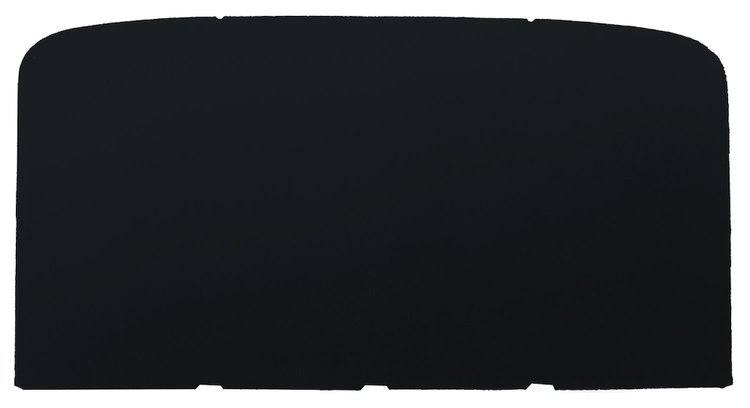 ABS Plastic Headliner for 1973-1979 Ford F-100, F-150, F-250 Standard Cab Truck [Foambacked Corinthian Grain Vinyl, Black]