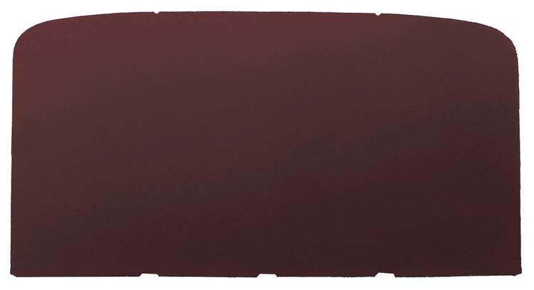 ABS Plastic Headliner for 1973-1979 Ford F-100, F-150, F-250 Standard Cab Truck [Foambacked Corinthian Grain Vinyl, Maroon]