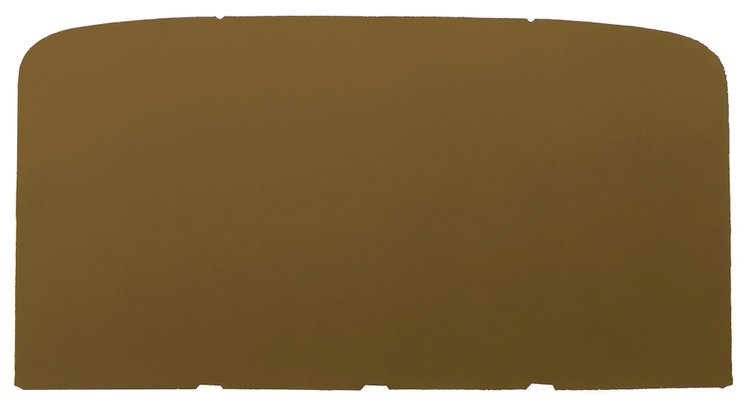 ABS Plastic Headliner for 1973-1979 Ford F-100, F-150, F-250 Stanard Cab Truck [Foambacked Corinthian Vinyl, Ginger/Dark Saddle]
