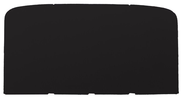 Pressboard Headliner for 1973-1979 Ford F-100, F-150, F-250 Standard Cab Truck [Foambacked Cloth, Black]