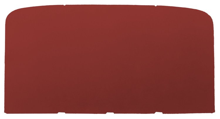 Pressboard Headliner for 1973-1979 Ford F-100, F-150, F-250 Standard Cab Truck [Foambacked Cloth, Red]