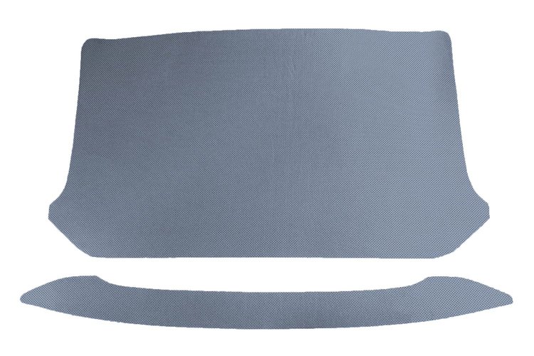 Pressboard Headliner for 1961-1963 Ford F-100, F-250, F-350 Standard Cab Truck [Small Rear Window, Light Silver Blue]