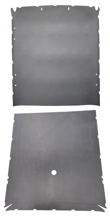 Front and Rear ABS Plastic Headliners for 1973-1987 Chevrolet/GMC Suburban [Uncovered]