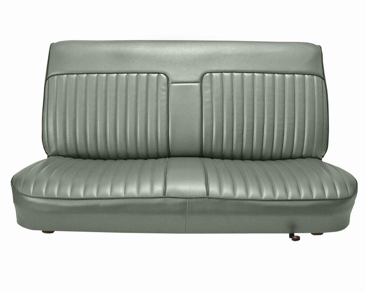 Bench Seat Upholstery for 1982-1993 Chevrolet S-10, GMC S-15, Sonoma Standard Cab Truck [Montana Vinyl, Medium Gray]