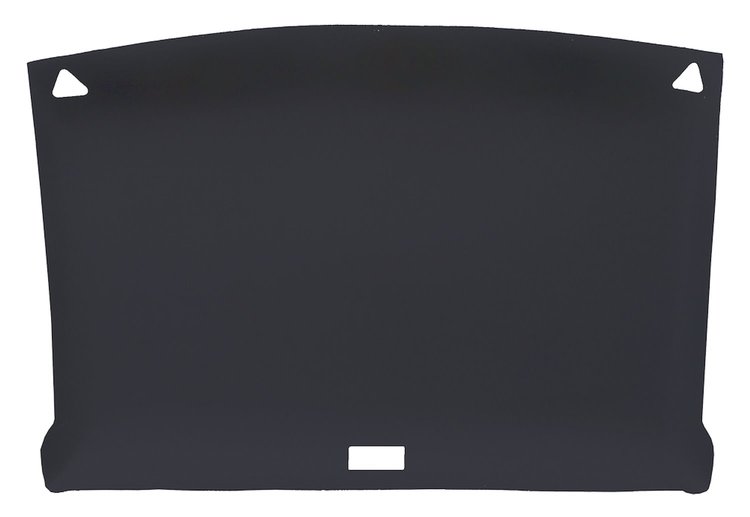 ABS Plastic Headliner for 1982-1993 Chevrolet S-10, GMC S-15, Sonoma Standard Cab Truck [Foambacked Cloth, Charcoal]
