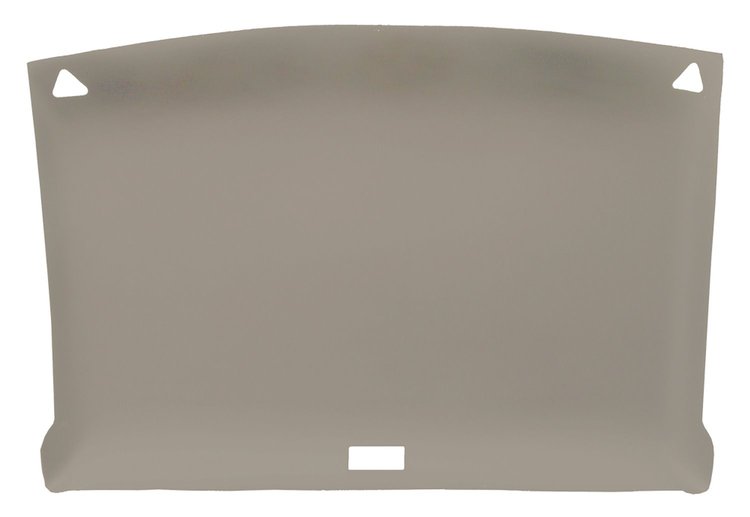 ABS Plastic Headliner for 1982-1993 Chevrolet S-10, GMC S-15, Sonoma Standard Cab Truck [Foambacked Cloth, Light Gray]