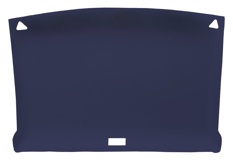 ABS Plastic Headliner for 1982-1993 Chevrolet S-10, GMC S-15, Sonoma Standard Cab Truck [Foambacked Cloth, Navy Blue]