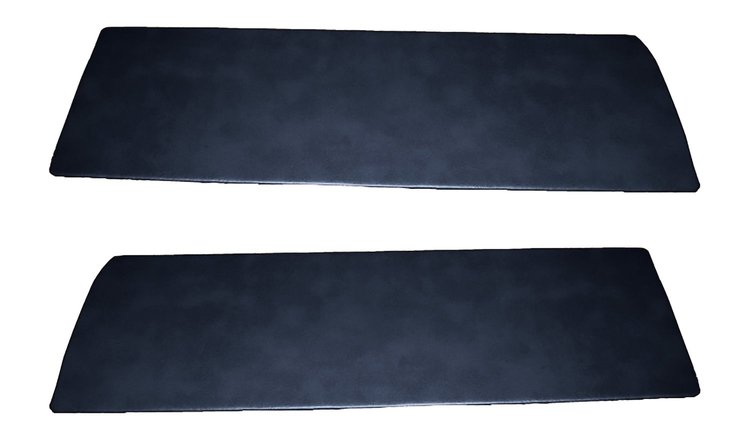Front Door Panel Inserts for 1947-1955 (1st Series) Chevrolet, GMC Standard Cab Truck [Madrid Vinyl, Navy Blue]