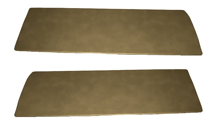 Front Door Panel Inserts for 1947-1955 (1st Series) Chevrolet, GMC Standard Cab Truck [Sierra Vinyl, Palomino]