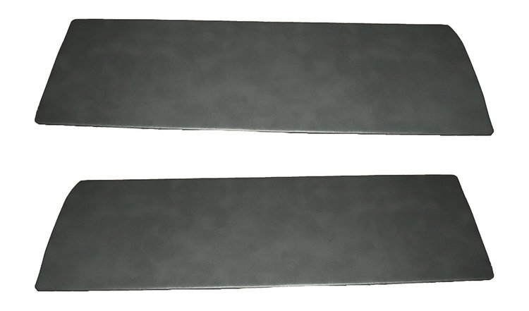 Front Door Panel Inserts for 1947-1955 (1st Series) Chevrolet, GMC Standard Cab Truck [Sierra Vinyl, Charcoal]